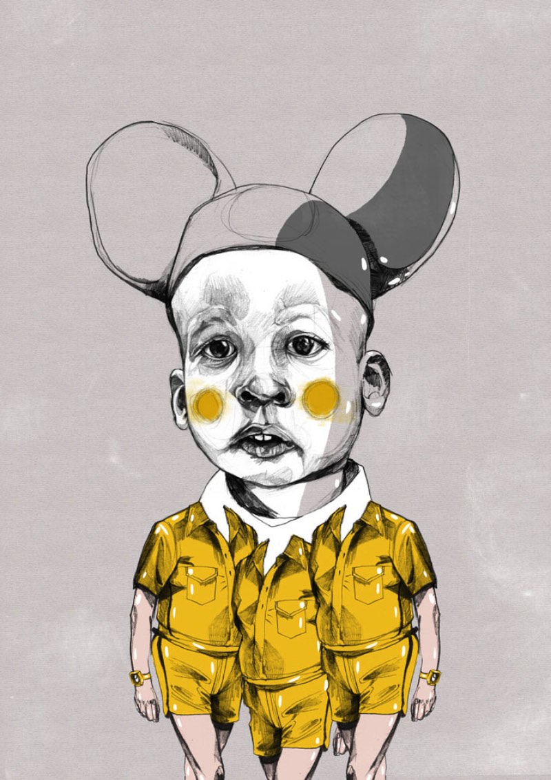 Maria Suckert é uma ilustradora alemã, trabalhando direto de Weimar como freelancer. Ela formou em comunicação visual em 2012 e desde então vem trabalhando com vários projetos diferentes entre eles alguns materiais para a revista Rolling Stone. 