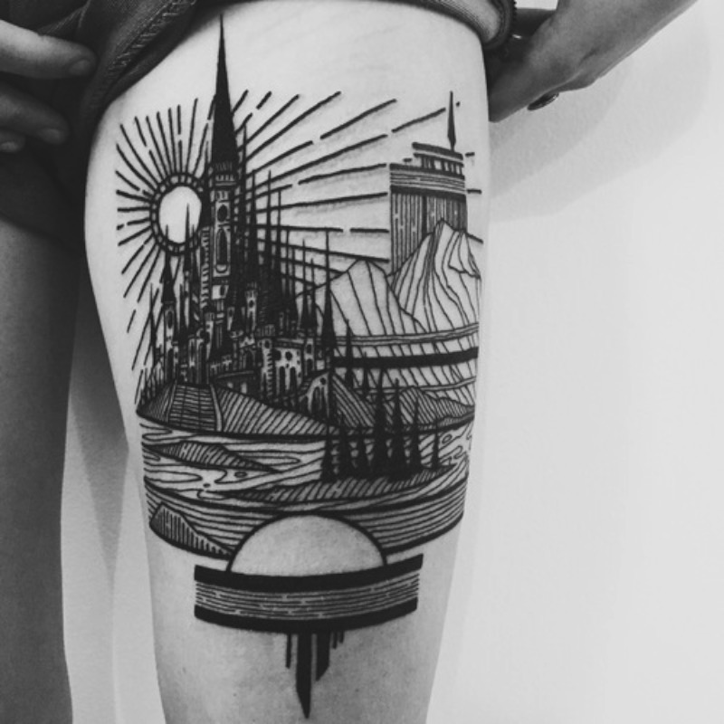 Thieves of Tower é o nome da parceria e colaboração de dois artistas bem distintos: Houston Patton e Dagny Fox. Houston Patton é um artista com grande reconhecimento no mundo das artes pelas suas ilustrações, seus murais e sua reputação como tatuador. Dagny Fox tem um passado bem diferente e trabalha como diretora de criação com um foco grande em promoções e em estética. 