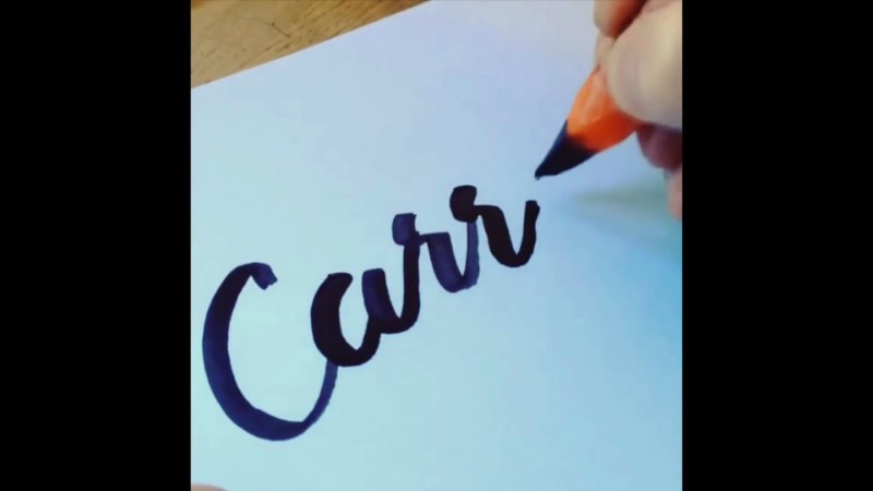 Ian Barnard é o designer responsável por essa experimentação caligráfica que você vai ver no vídeo abaixo. Não sei de onde veio a idéia de trabalhar essa caligrafia com vegetais mas foi isso que ele fez aqui e ficou bem interessante.