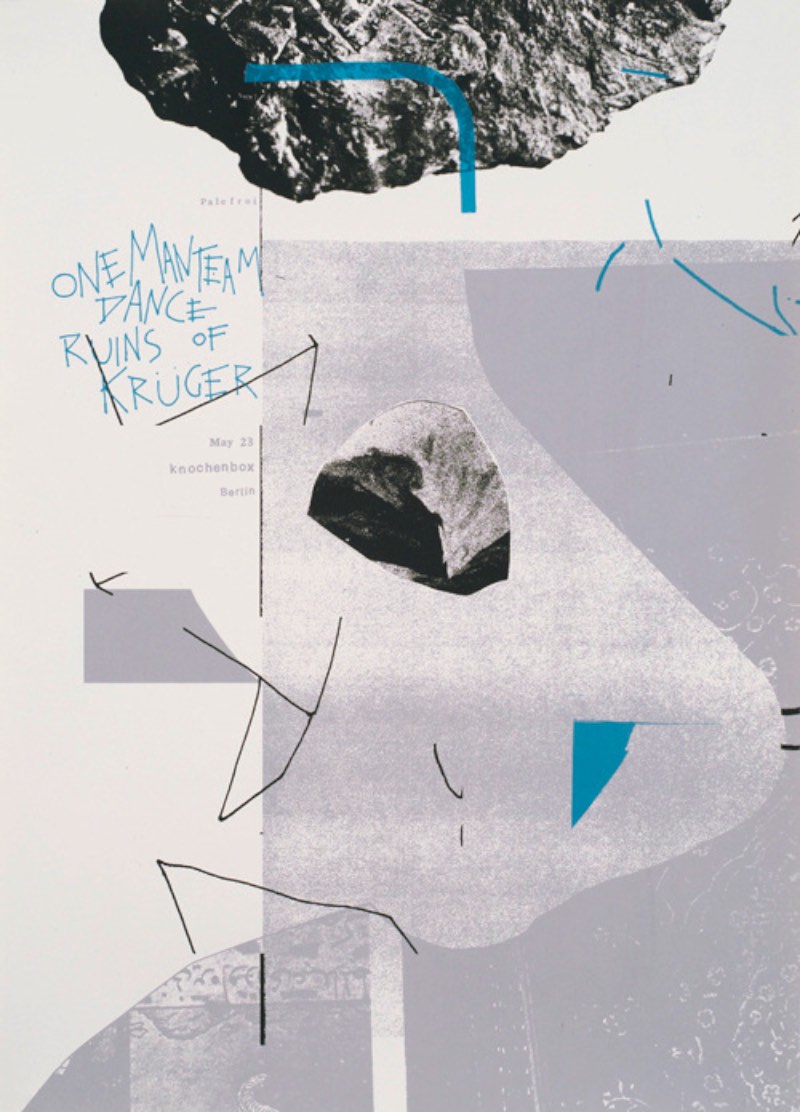 Damien Tran é um designer com um estilo abstrato de ilustração e design que me chamou a atenção no momento que me deparei com seu portfólio. Seus posters de shows misturam colagem, uma estética simples e bem DIY. Bem ao contrário do que vejo todos os dias pelas ruas aqui de Berlin.