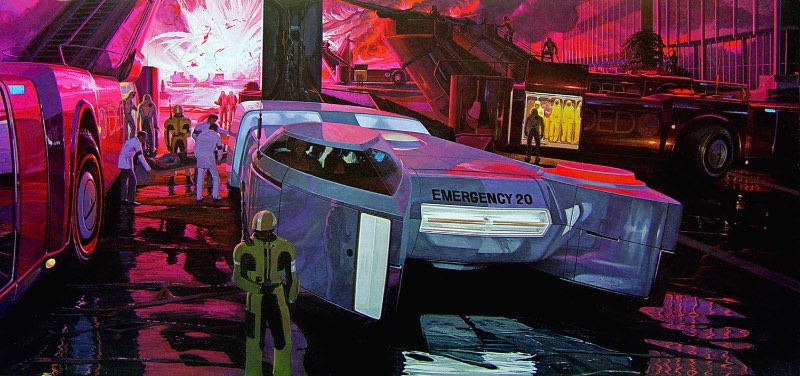 Syd Mead é famoso pelo seu trabalho de ilustrações futurísticas que marcaram filmes como Blade Runner, Aliens e Tron. Mas, esse artigo aqui não é para falar sobre os filmes que ele ajudou a fazer. Aqui a gente vai mostrar um pouco da capacidade ilustrativa dele. 