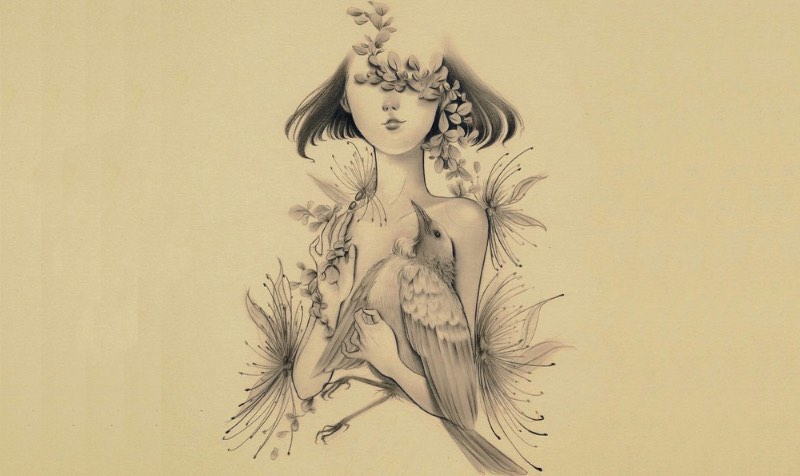 Ozabu é como é conhecida a artista japonesa que você vai ver nas imagens abaixo. Seu trabalho de ilustração e arte é fenomenal e tenho certeza de que vocês vão gostar. O que mais me chamou a atenção no trabalho da Ozabu é a forma com a qual ela trabalha com as sombras e as formas do rosto humano, seguindo um visual que, pelo menos para mim, é extremamente japonês.
