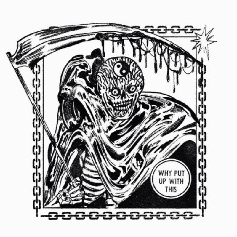 Gosto das ilustrações do Bill Connors por que elas me lembram as ilustrações que eu via em adesivos de skate e nos zines de hardcore e metal do início dos anos 90. Os desenhos que ele tem em seu portfólio me transportam direto para essa época cheia de tipografias distorcidas, monstros e muito sangue.