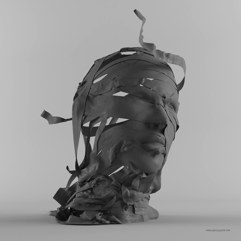 Janusz Jurek é um designer e artista polonês cujo trabalho mistura renderizações tridimensionais abstratas com design gráfico. Criando assim um visual bem diferente e para lá de interessante. O que mais me chamou a atenção no trabalho do Janusz Jurek foi a forma com a qual ele trabalha com suas estranhas renderizações e usa delas para criar formas na frente dos nossos olhos. 