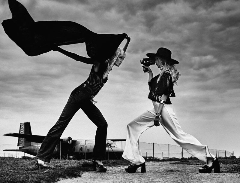 Elizaveta Porodina é a fotógrafa responsável pelas belíssimas imagens criadas para o disco Berlin da banda de stoner rock Kadavar. As fotografias que você pode ver nesse artigo foram feitas no antigo aeroporto de Berlin Tempelhof, que hoje em dia é um parque.