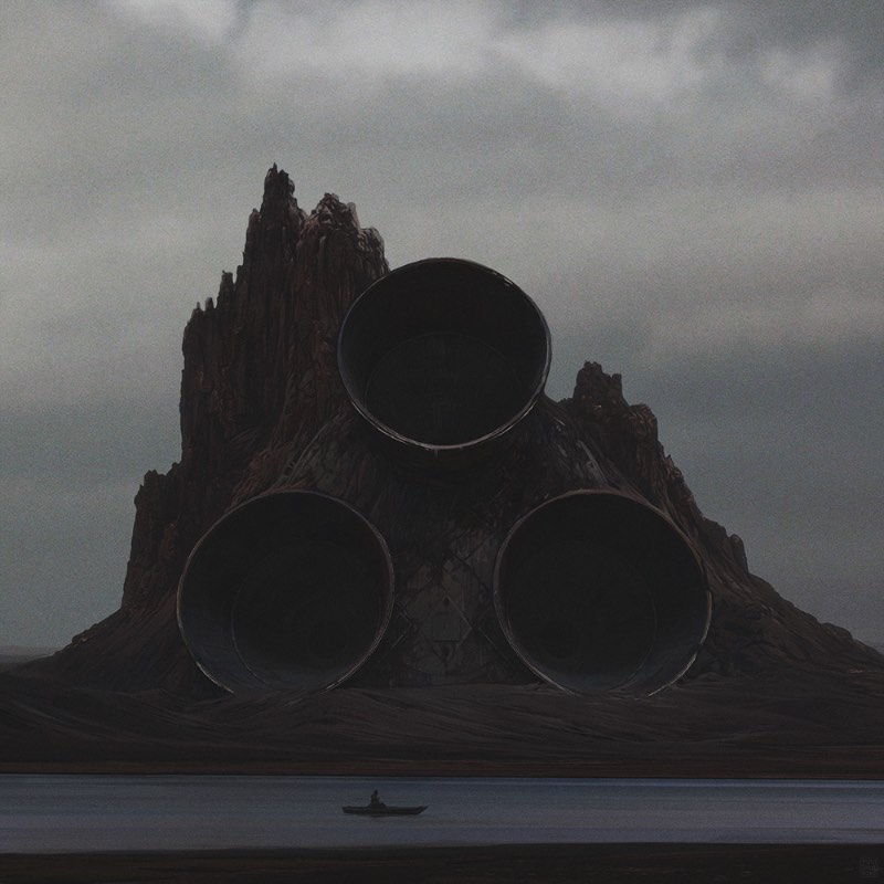 Yuri Shwedoff é um artista digital baseado em Moscou cujo trabalho é repleto de paisagens dramáticas repletas de uma temática pós apocalíptica. E, essas paisagens e cenários misturam uma temática de ficção científica onde a tecnologia e a biologia parecem andar de mãos dadas.