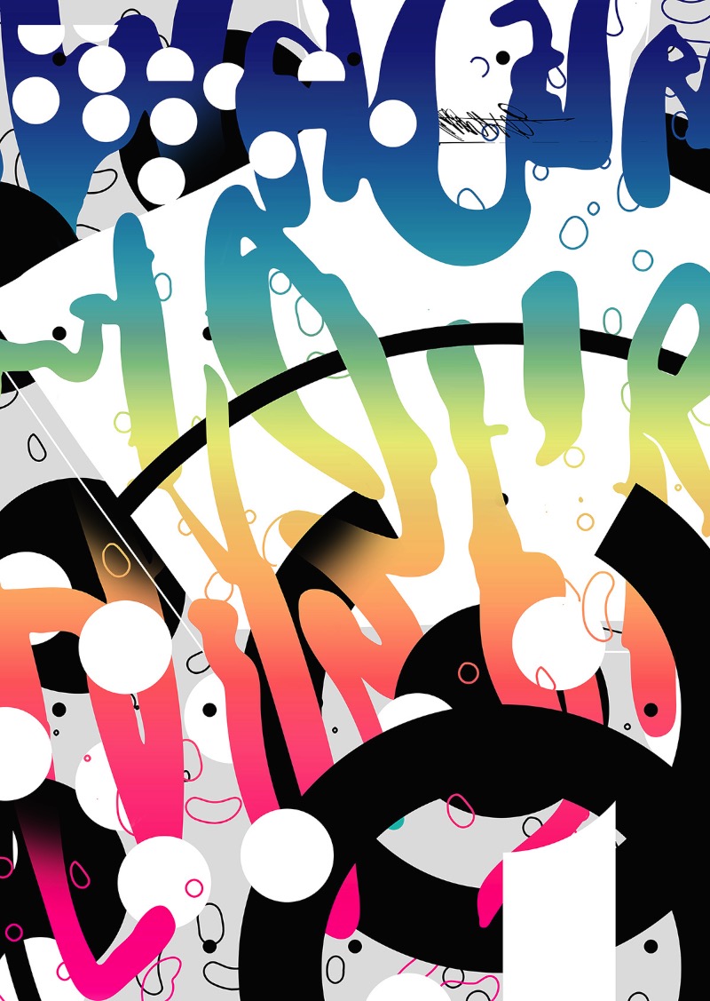 Please Tell Me More é o nome dessa série de posters do designer Giga Kobidze. Recebemos o trabalho dele por e-mail e nos apaixonamos pelos posters na hora. A mistura de formas e cores é quase aleatória mas, de acordo com o designer, elas seguem um conceito de reflexão de sentimentos e emoções e você pode ver tudo com mais detalhes abaixo.