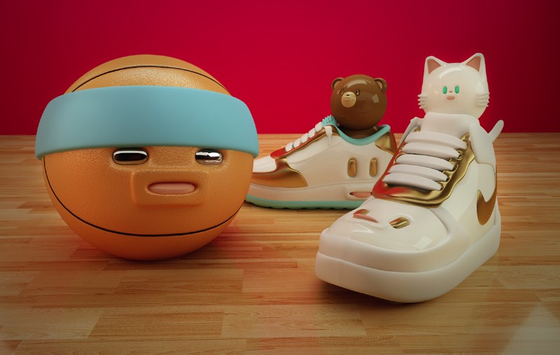 Não sei o nome da pessoa por trás de Mr. Kat mas sei que gosto muito do trabalho dele. Esse trabalho visual que parece criar esculturas imaginárias que misturam cultura pop e um mundo ancestral repleto de estranhas ideias. 