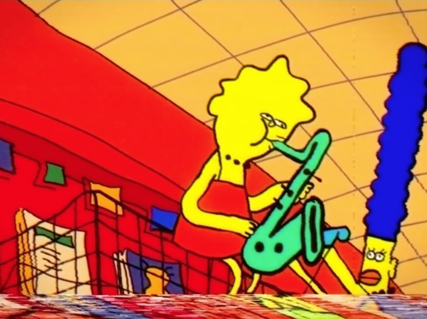 Sim, a gente ama os Simpsons mesmo não tendo assistido o desenho animado tem um belo tempo. Mas, o que Yoann Hervo é algo especial. Especial de um jeito complicado de explicar. Afinal, a abertura dos Simpsons por Yoann Hervo mostra um desenho animado distópico e totalmente bizarro. Aqui os rostos dos personagens são diferentes, distorcidos como as transições de cenas e pneus em chamas pelas ruas mostram que algo errado aconteceu.