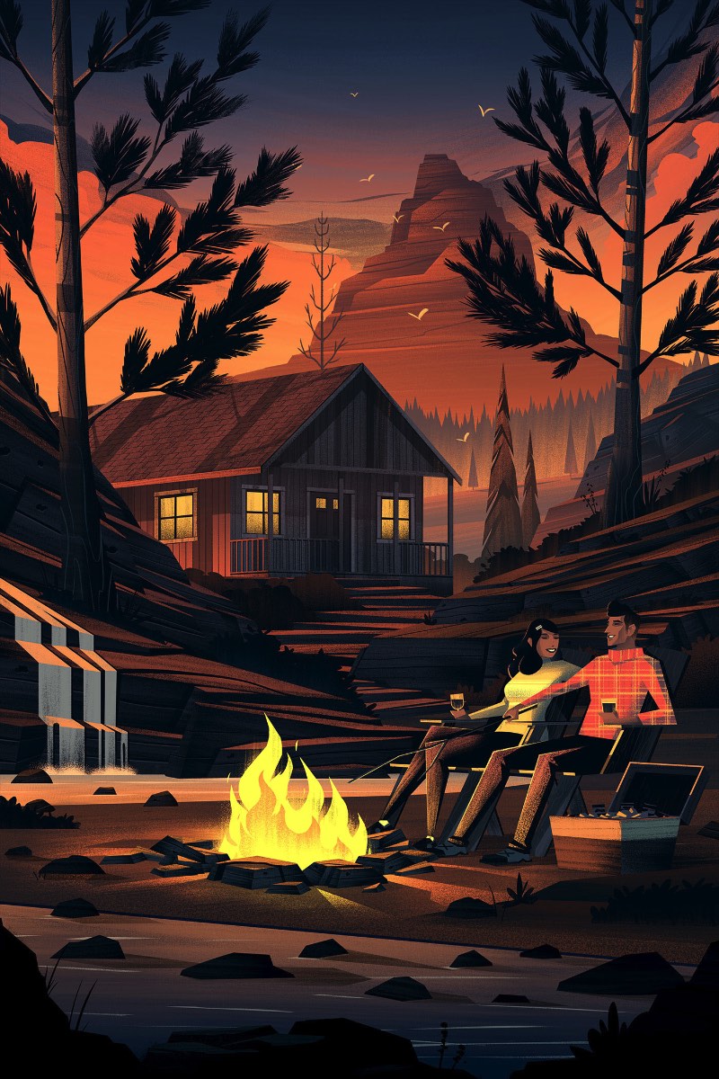 Brian Miller é o proprietário, artista e ilustrador por trás do Orlin Culture Shop, baseado em Erie, lá no Colorado. E é lá que ele usa suas influências para criar o belíssimo trabalho que você vai ver logo abaixo. 