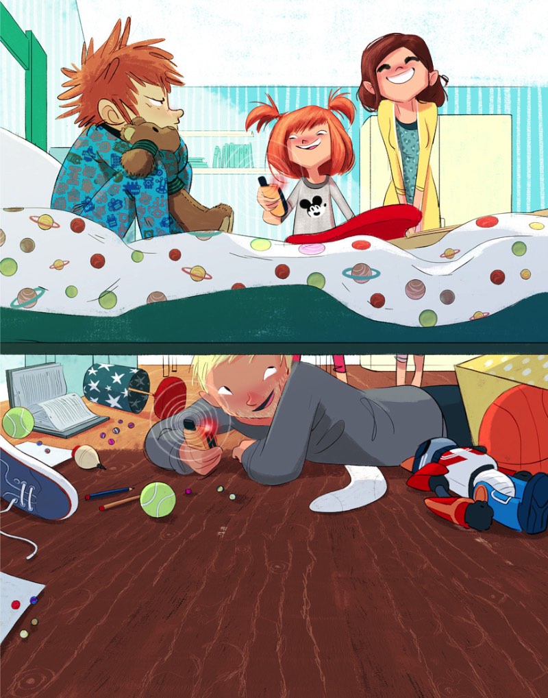 Oriol Vidal é um ilustrador espanhol lá de Barcelona. Ele estudou Belas Artes e trabalhou vários anos criando ilustrações e storyboards para clientes no mercado de animação e conteúdo editorial. Além disso, suas ilustrações já fizeram parte de vários livros infantis!
