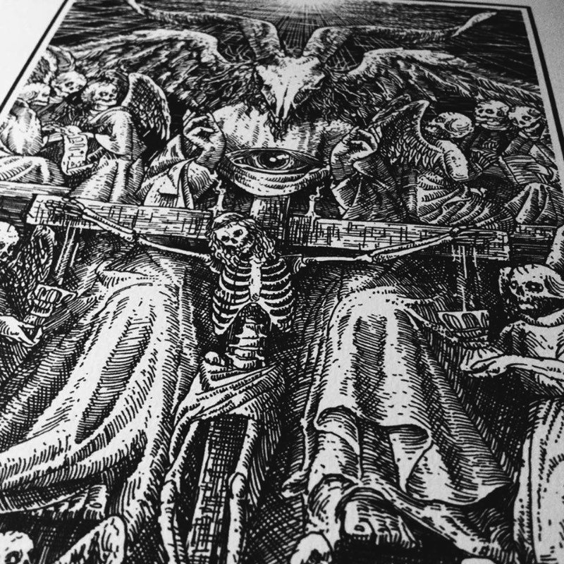 Hugo Silva, mais conhecido pelo mundo como Abacrombie INK, é um ilustrador paulistano com um portfólio fenomenal que inclui dezenas de ilustrações para bandas de hardcore e metal. Isso sem ignorar todos os trabalhos que ele publica por ai com foco em Star Wars e outras histórias de ficção científica do cinema. 