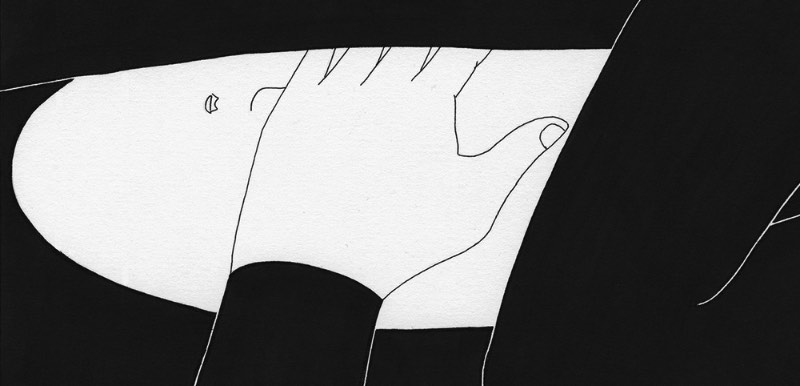 Parece que, para Kim Dae-Hyun, a única cor que importa é o preto e é assim que ele cria suas ilustrações. Mas não pense que a falta de cor vai transformar o trabalho monocromático dele em algo tedioso. Muito pelo contrário, as ilustrações que encontrei no seu portfólio tem muita história para contar.