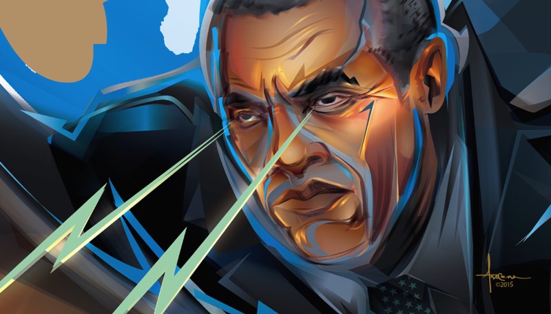 Orlando Arocena é um ilustrador cubano americano que trabalha entregando soluções criativas para marcas famosas através de ilustrações vetoriais. Seu trabalho é de uma beleza técnica fenomenal e, só de observar um pouco seu trabalho, fico imaginando como que alguém consegue criar as imagens que ele cria. Abaixo você pode ver algumas das inúmeras imagens, posters e ilustrações que ele criou para Star Wars, Mad Max e muitos outros clientes.