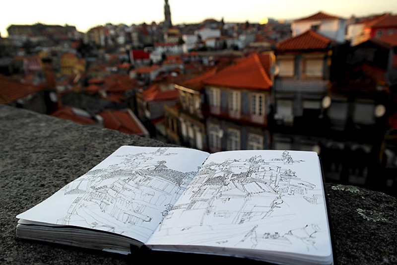 Sunga Park é uma ilustradora, designer gráfica e artista que trabalha lá em Busan, na Coréia do Sul. Muitas das suas ilustrações podem ser vistas em revistas pelo mundo e, atualmente, ela está viajando pela Europa enquanto pinta aquarelas e rascunhos arquitetônicos. 