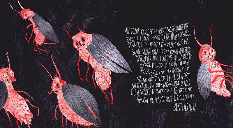 Dagna Majewska é uma artista e ilustradora polonesa residente em Hamburgo, no norte da Alemanha. Suas pinturas tem um estilo meio primitivista e suas ilustração tem um estilo que eu gostaria de poder chamar de grotesco. Pessoalmente, eu adorei o trabalho dela que vi no behance.