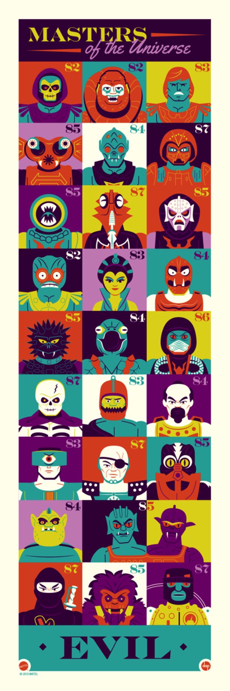 Dave Perillo é um ilustrador e artista nascido em 1974 e cujo trabalho é muito influenciado pela cultura pop que ele absorveu durante toda sua vida. Mas, alguns elementos culturais aparecem mais vezes no seu trabalho. E, entre todos esses elementos, precisamos mencionar a influência visual de Jim Henson, Hanna Barbera, The Twilight Zone, Alfred Hitchcock, Charles Schultz, Jim Flora, Ray Harryhausen, Roy Lichtenstein e os posters de ficção científica da década de cinquenta.