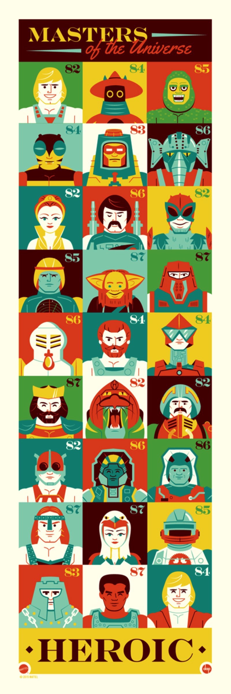 Dave Perillo é um ilustrador e artista nascido em 1974 e cujo trabalho é muito influenciado pela cultura pop que ele absorveu durante toda sua vida. Mas, alguns elementos culturais aparecem mais vezes no seu trabalho. E, entre todos esses elementos, precisamos mencionar a influência visual de Jim Henson, Hanna Barbera, The Twilight Zone, Alfred Hitchcock, Charles Schultz, Jim Flora, Ray Harryhausen, Roy Lichtenstein e os posters de ficção científica da década de cinquenta.