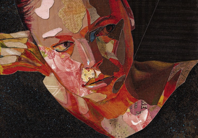 Drew Young é um artista canadense que cria pinturas que usam do visual do glitch e da colagem de um jeito bem interessante. Navegar pelo portfólio dele é uma experiência bem interessante já que dá para perceber muito bem as fases e mudanças no estilo desse artista de British Columbia.