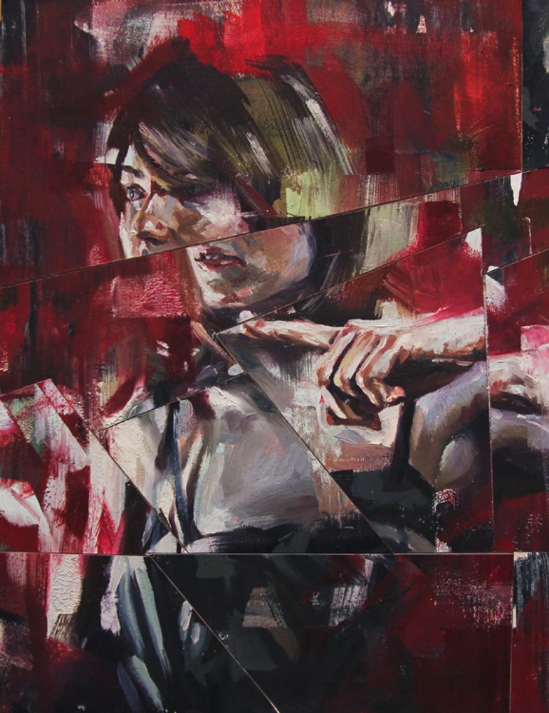 Drew Young é um artista canadense que cria pinturas que usam do visual do glitch e da colagem de um jeito bem interessante. Navegar pelo portfólio dele é uma experiência bem interessante já que dá para perceber muito bem as fases e mudanças no estilo desse artista de British Columbia.