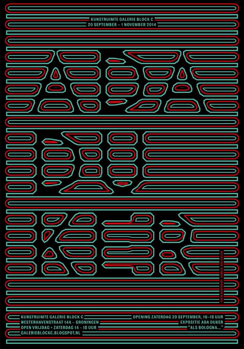 Hansje van Halem estudou na Gerrit Rietveld Academie e, desde 2003, trabalha como designer gráfico. Ela divide seu amor por design gráfico com a tipografia, o design de livros e todas as outras variações de design feitos para a impressão. Além de criar letras, texturas e padronagens, ela gosta de resolver problemas visuais através da tipografia e materialização.