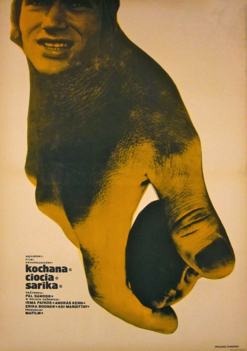Ryszard Kiwerski é um designer gráfico polonês, nascido em 1930, que trabalhou muito nas décadas de sessenta e setenta criando posters quase surreais. Seus posters e seus trabalhos de design gráfico eram focados nas versões polonesas de posters de cinema e ele fazia isso com louvor.