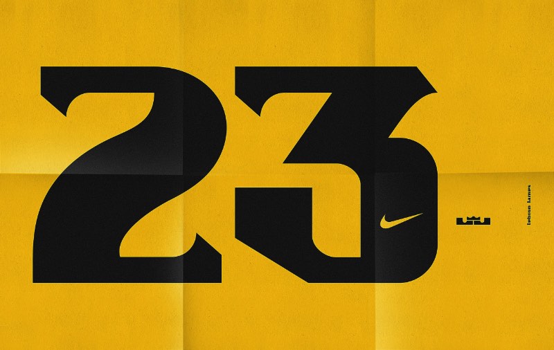 Parece que a Sawdust não ficou por ai. Afinal os designers por trás da Sawdust, Jonathan Quainton e Rob Gonzalez, acabaram de lançar uma fonte criada especialmente para LeBron James, uma das maiores estrelas do basquete americano nos dias de hoje.