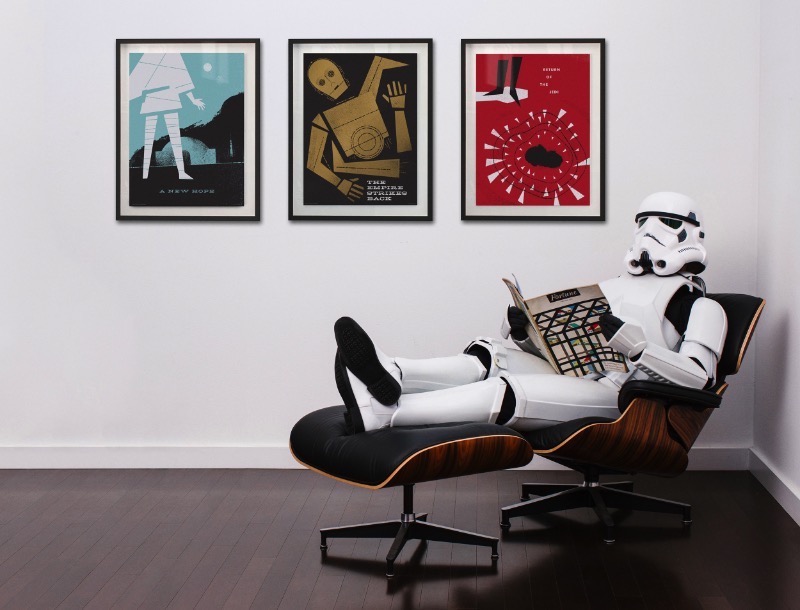 Ty Mattson cresceu no final dos anos setenta e, claro que, Star Wars foram uma grande influência visual para ele. Agora, com o lançamento de uma nova trilogia, ele se deparou com o desafio de usar seu estilo de ilustração para criar posters para a trilogia original da série. 