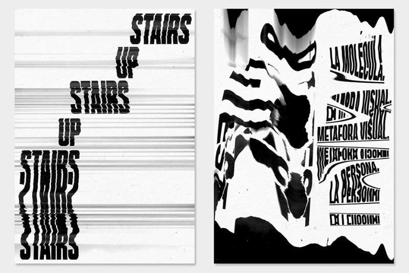 O designer espanhol Ruben Montero resolveu distorcer alguns experimentos tipográficos usando um scanner e um pouco de movimento. Foi assim que surgiu seu projeto de tipografia distorcida chamado Scanmania. O designer usou de frases e textos literários para brincar e distorcer imagens. Depois disso, ele manipulava as imagens usando um scanner e, no final, surgiram alguns posters com os seus experimentos favoritos.