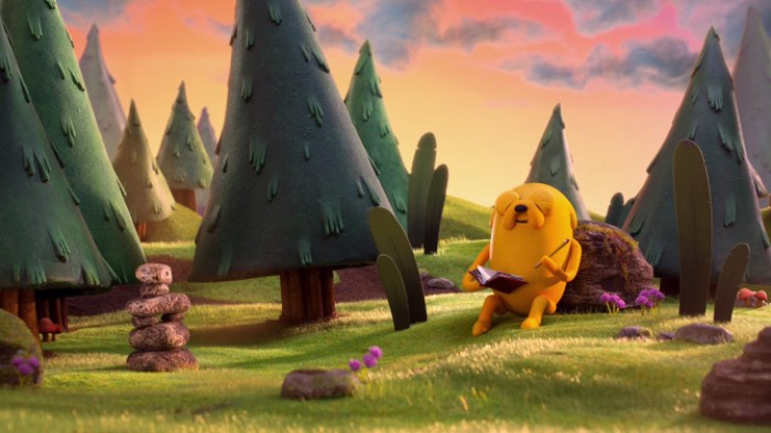 Kirsten Lepore foi convidada pelo pessoal do Cartoon Network para escrever e dirigir o primeiro episódio de Adventure Time! feito através de animação em stop-motion. Foi assim que surgiu Bad Jubies cuja produção ficou nas mãos do pessoal do Bix Pix studios e todo o processo demorou cerca de um ano para ficar pronto.