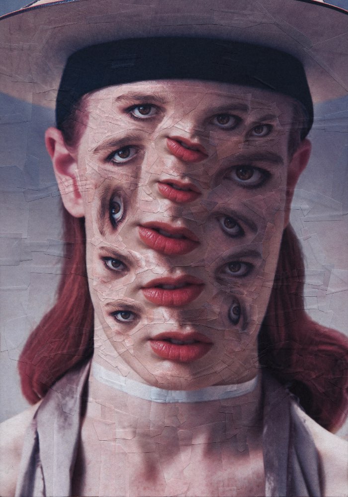 O que eu mais gosto no trabalho de colagens da Lola Dupre é o lado orgânico e manual que elas tem. Isso ocorre por que a artista usa e abusa das referências da estética Dadaísta do início do século 20 e trabalha exclusivamente com papel e tesouras. É por isso que as imagens que ela cria parecem tão diferentes desse mundo digital que vivemos hoje em dia. 