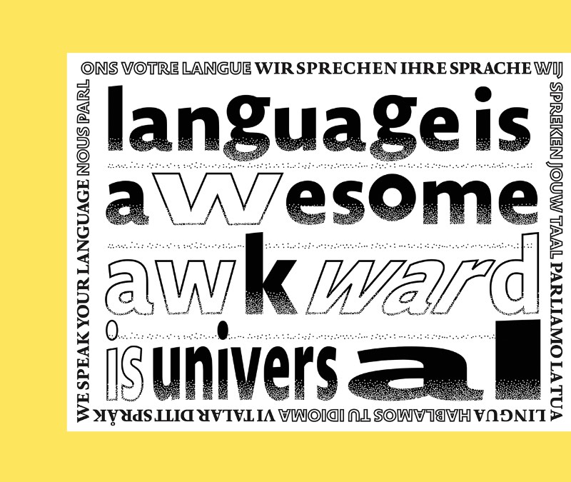 Linguagem é complicado, a Internet é universal. Esse foi o princípio por trás do sistema de identidade visual criado para a quinta edição do anual Lovie Awards. Esse foi o complicado trabalho que o pessoal do Royal Studio lá de Porto recebeu. Como essa premiação acontece na língua local de cada um dos países europeus, o desafia era fazer com que todas essas línguas fizessem sentido juntas. Dai veio o conceito de que, no Lovie Awards, nós falamos a sua língua.