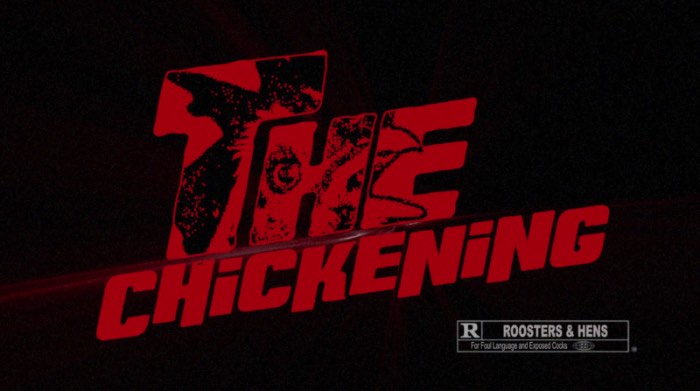The Chickening é um curta metragem surreal que passou no Sundance de 2016 e deve ter deixado muita gente de boa aberta. O filme é o trabalho coletivo de Nick DenBoer e Davy Force que separaram, recortaram, reanimaram e distorceram completamente uma das obras primas do falecido diretor Stanley Kubrick. The Chickening é um remix bizarro de The Shining, o Iluminado em português, e esse filme nunca mais será o mesmo.