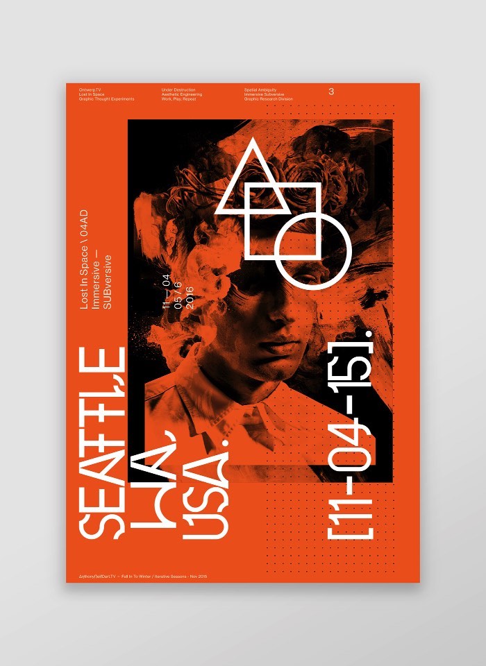 Anthony Neil Dart é um designer, originalmente da África do Sul, cujo portfólio de ilustração e design gráfico capturou minha atenção completamente. Tudo isso por que, muito do que vi por lá, seu trabalho me lembrou muito um dos meus estúdios de design favoritos: o Non-Format. Não sei se foi proposital ou se eu sou a única pessoa que vê as coisas dessa forma mas, essa semelhança visual foi o que chamou minha atenção no início.