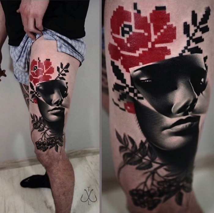 As tatuagens de Timur Lysenko parecem ter sido feitas para os amantes das artes negras e para os fãs da estética gótica. Se essa descrição encaixa bem no estilo de tatuagens que você tem, ou gostaria de ter, tenho certeza de que vocâ vai adorar as imagens aqui. 