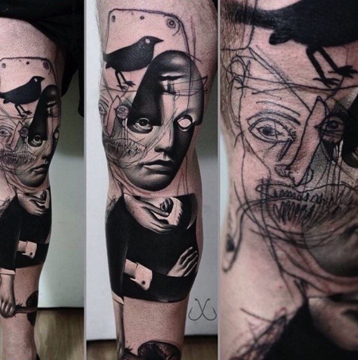 As tatuagens de Timur Lysenko parecem ter sido feitas para os amantes das artes negras e para os fãs da estética gótica. Se essa descrição encaixa bem no estilo de tatuagens que você tem, ou gostaria de ter, tenho certeza de que vocâ vai adorar as imagens aqui. 