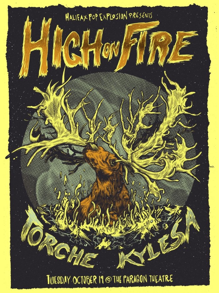 Geordan Moore vem de Halifax, no estado canadense da Nova Escócia, e é de lá que ele mantém o controle criativo do The Quarrelsome Yeti. Esse é o nome do estúdio de ilustração e estamparia onde ele cria ilustrações originais, posters impressos a mão, camisetas e posters feitos por silk screen. E todo esse material está a venda no Etsy dele. 