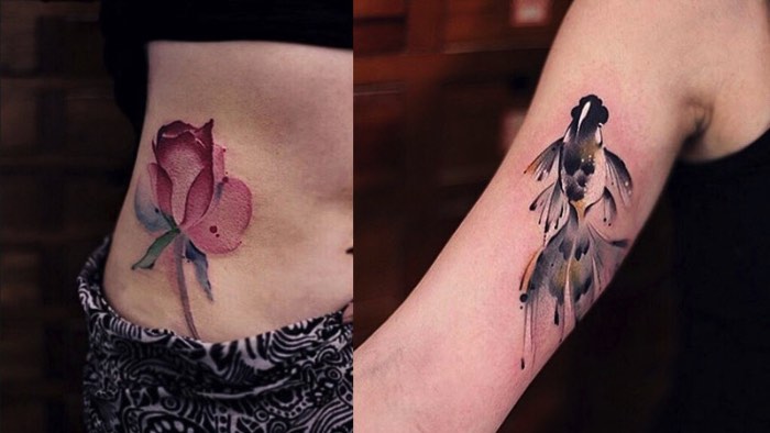 O trabalho da chinesa Chen Jie é conhecido online como New Tattoo. É assim que ela escolheu chamar seu trabalho de tatuagens repleto de referências asiáticas que parecem ir direto em choque com técnicas ocidentais de tatuagem.