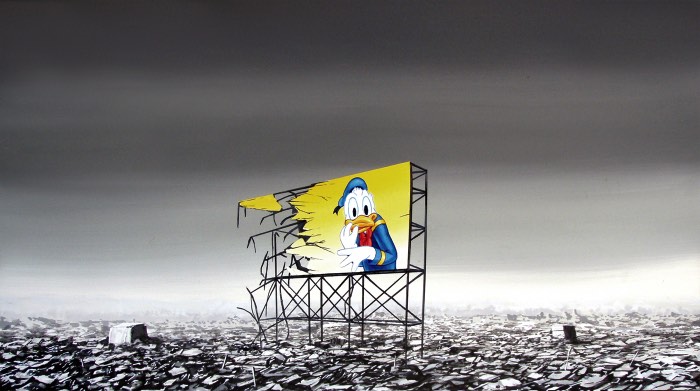 Jeff Gillette é um artista cujas pinturas seguem uma estética que analisa e estuda os padrões visuais e a estruturas criadas pelos seres humanos. Mas seu foco não é a arquitetura das grandes cidades, repletas de prédios cobertos de vidro e casa com varandas e vasos de plantas. Seu foco é outro: as favelas da América do Sul e da Índia. Para o artista, existe algo caótico e desesperador na aparência desses locais e é essa honestidade crua que transformaram esses locais no foco do seu trabalho. 