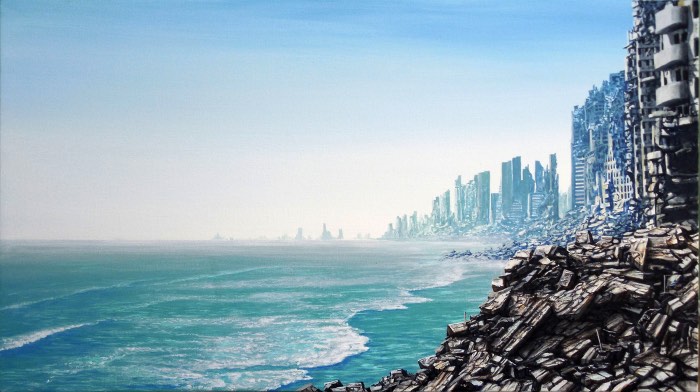 Jeff Gillette é um artista cujas pinturas seguem uma estética que analisa e estuda os padrões visuais e a estruturas criadas pelos seres humanos. Mas seu foco não é a arquitetura das grandes cidades, repletas de prédios cobertos de vidro e casa com varandas e vasos de plantas. Seu foco é outro: as favelas da América do Sul e da Índia. Para o artista, existe algo caótico e desesperador na aparência desses locais e é essa honestidade crua que transformaram esses locais no foco do seu trabalho. 