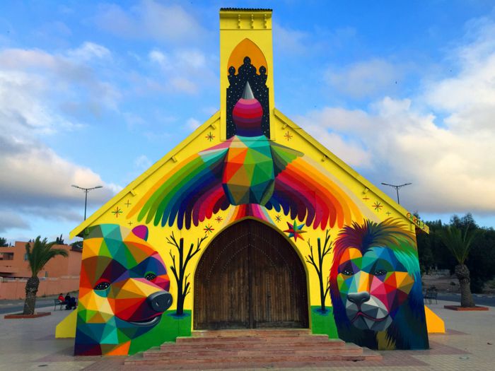 Transformando igrejas abandonadas em obras de arte