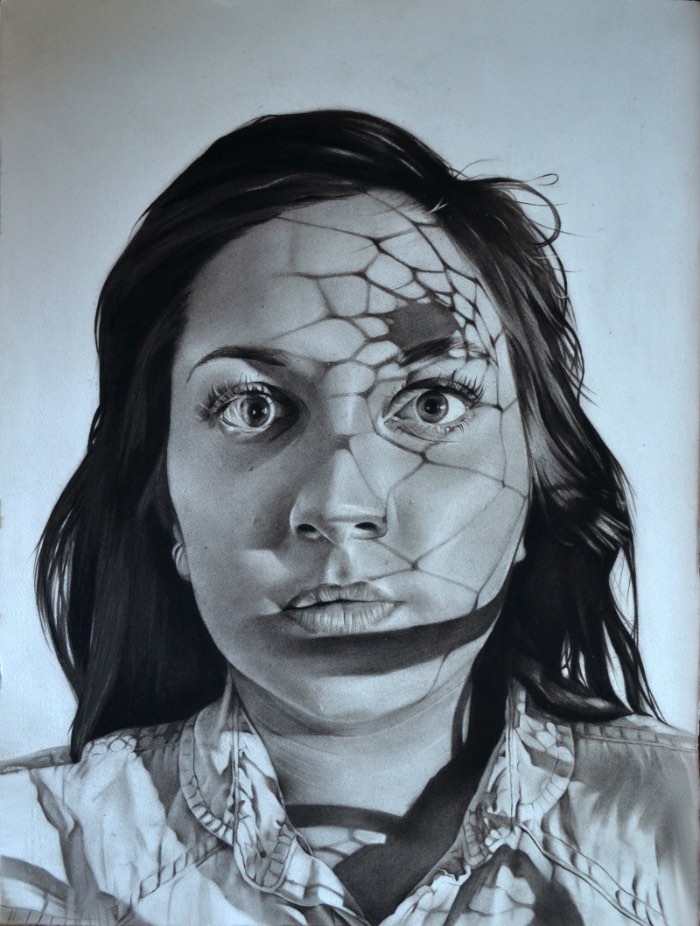 As ilustrações de Dylan Andrews experimentam com a forma de mostrar emoções sem precisar usar expressões faciais, no lugar disso, ele usa uma ênfase na manipulação de luzes e sombras para criar construções dramáticas e atmosferas intensas. Cada um dos retratos criados pelo artista com essa finalidade, acabam mostrando padrões sobrepostos, como se a pessoa que estivesse observando a obra estivesse no lugar de um objeto que está sendo refletido na ilustração. Cada retrato vem com uma máscara de sombras diferente e que, pode ou não, estar construindo ou obstruindo a identidade do retrato. 