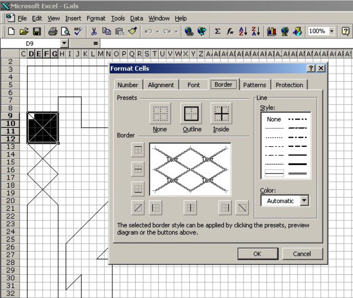Federico Landini é o criador da Excellens uma fonte que, dizem por ai, é a primeira a ser criada totalmente no Microsoft EXCEL 97. Se você não acredita que isso seja possível, temos algumas imagens logo abaixo que vão provar que o trabalho do designer é exatamente aquilo que ele diz ser.