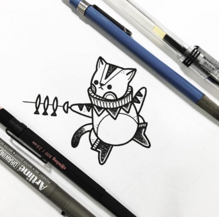 Hugo Tattooer é um tatuador e artista sul coreano que trabalho em um estúdio privado em Seul. Seu trabalho é marcado por desenhos originais que tem um visual bem característico e, também, muito fofo. Tão fofo que passei por todo seu instagram selecionando as fotos que você vai poder ver logo abaixo.