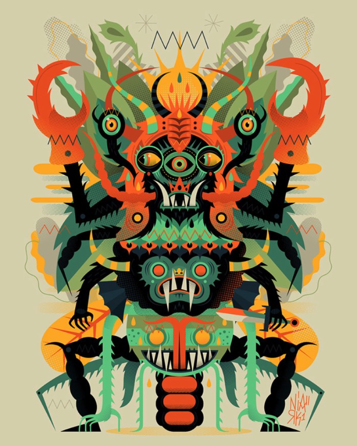Sébastien Féraut é um ilustrador francês que parece ser obcecado em desenhar dezenas de monstros. Não, não, dezenas é pouco. Ele desenha milhares de monstros e você pode ver vários deles no seu behance.
