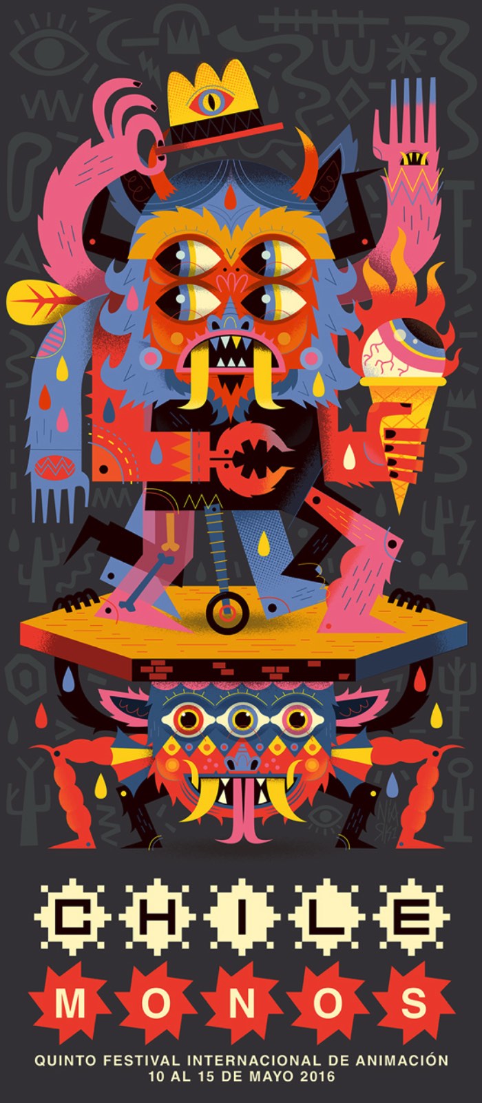 Sébastien Féraut é um ilustrador francês que parece ser obcecado em desenhar dezenas de monstros. Não, não, dezenas é pouco. Ele desenha milhares de monstros e você pode ver vários deles no seu behance.