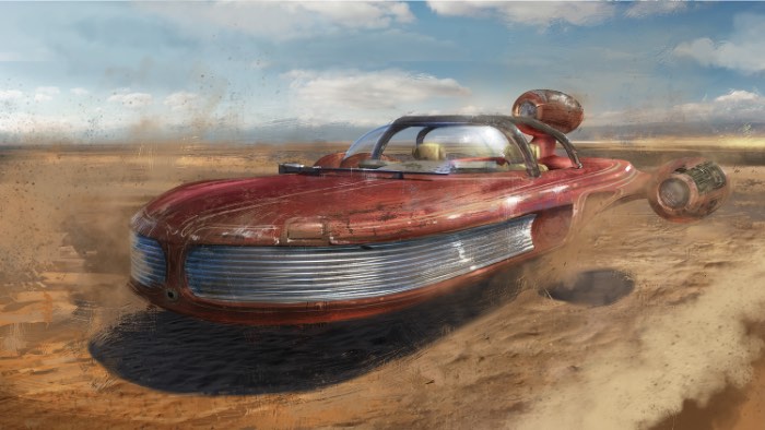 Não tem muito tempo que me deparei com o trabalho de ilustração e matte painting do designer Tysen Johnson e sabia que seu trabalho ia aparecer em um artigo por aqui. O que mais me chamou a atenção no seu portfólio foram as ilustrações de Star Wars que vi por lá. Ilustrações essas que são voltadas para os veículos que aparecem no filme e não nos personagens, o que eu considerei bem legal de ver.
