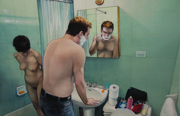 Dirty Dirty Love é uma exploração visual da identidade sexual de indivíduos e casais ilustrados por Reuben Negron. Nessa série, o artista tentou retratar pessoas reais em situações domésticas intímas onde os modelos revelassem a si mesmos de forma que pudessémos questionar nossa percepção do ato sexual. 