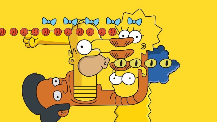 O pessoal da Laundry, uma produtora de video lá de Los Angeles, é apaixonado com tudo relacionado aos Simpsons. Então vocês imaginam a felicidade deles quando receberam o briefing de que eles seriam os responsáveis pelas vinhetas do desenho animado para o Canal FXX. O conceito pedia um visual minimalista, um gráfico abstrato e um pouco de bizarrice.