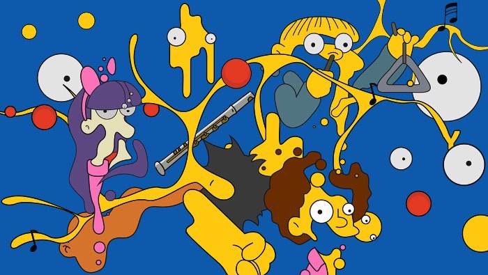 O pessoal da Laundry, uma produtora de video lá de Los Angeles, é apaixonado com tudo relacionado aos Simpsons. Então vocês imaginam a felicidade deles quando receberam o briefing de que eles seriam os responsáveis pelas vinhetas do desenho animado para o Canal FXX. O conceito pedia um visual minimalista, um gráfico abstrato e um pouco de bizarrice.